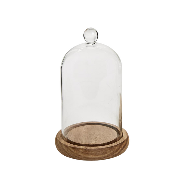 Enhance the presentation of your culinary creations or cherished dècor items with our Cloche with Ball Handle and Wood Base. Crafted with a seamless blend of elegance and functionality, this cloche offers a captivating showcase for your delicacies or decorative treasures.

Wood/Glass

3