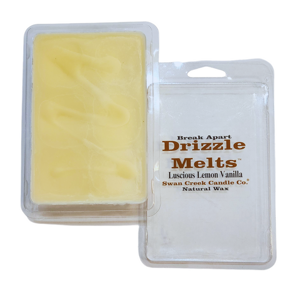 Rich and creamy vanilla with pure fresh lemon will have your friends wondering where the cookies are!

Our natural wax melts are triple-scented to give you an amazing scent throughout your home.  They are so easy to use with six separate break-apart cubes - place them in a melter and enjoy!