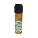 You will wonder how you lived without our newest tea travel&nbsp;tumbler&nbsp;in a&nbsp;beautiful teak finish! This 16 oz stainless steel vacuum-insulated tea travel tumbler&nbsp;will keep your tea hot for six hours and cold for 12 hours.