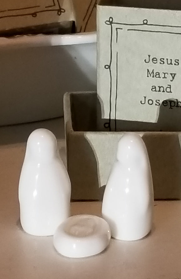 Nativity Matchbox with Jesus, Mary & Joseph