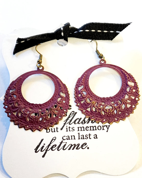 We are loving these new highly textured and lightweight earring & are quickly becoming our go-to earrings!  2.25