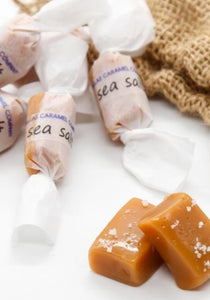 Oh-so good!  Our Sea Salt Caramels offer deceptively deep flavors. Perfectly smooth and with just the right amount of sea salt, the caramels appeal to both the savory and sweet snack lover.  1 single caramel