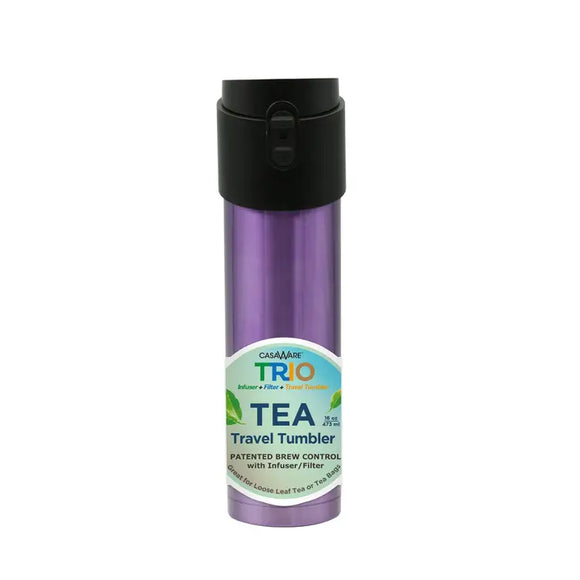 16oz Travel Tea Tumbler: Purple