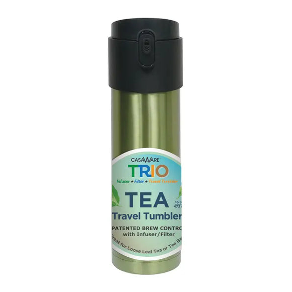16oz Travel Tea Tumbler: Green