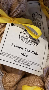 Lemon Tea Cake, Baking Mix